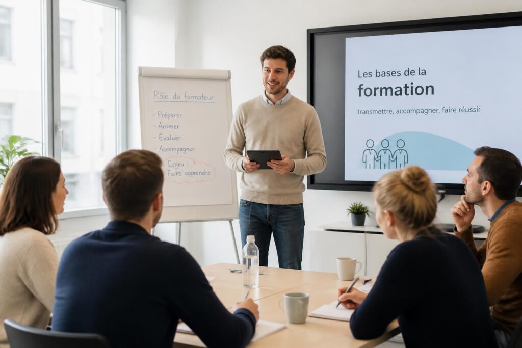 Devenir formateur : les premieres etapes