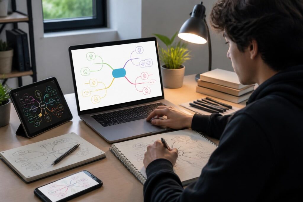 Le mind mapping pour reviser : exemples et outils gratuits