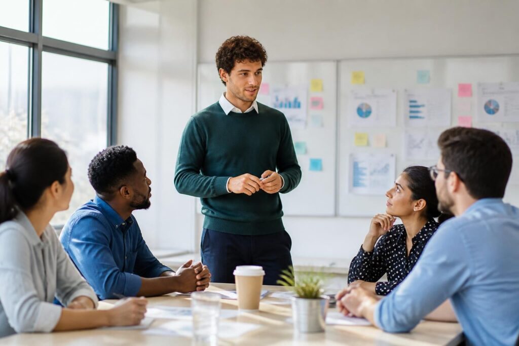 découvrez le guide du débutant pour manager une équipe pour la première fois, avec des conseils pratiques pour réussir votre prise de fonction et motiver vos collaborateurs.