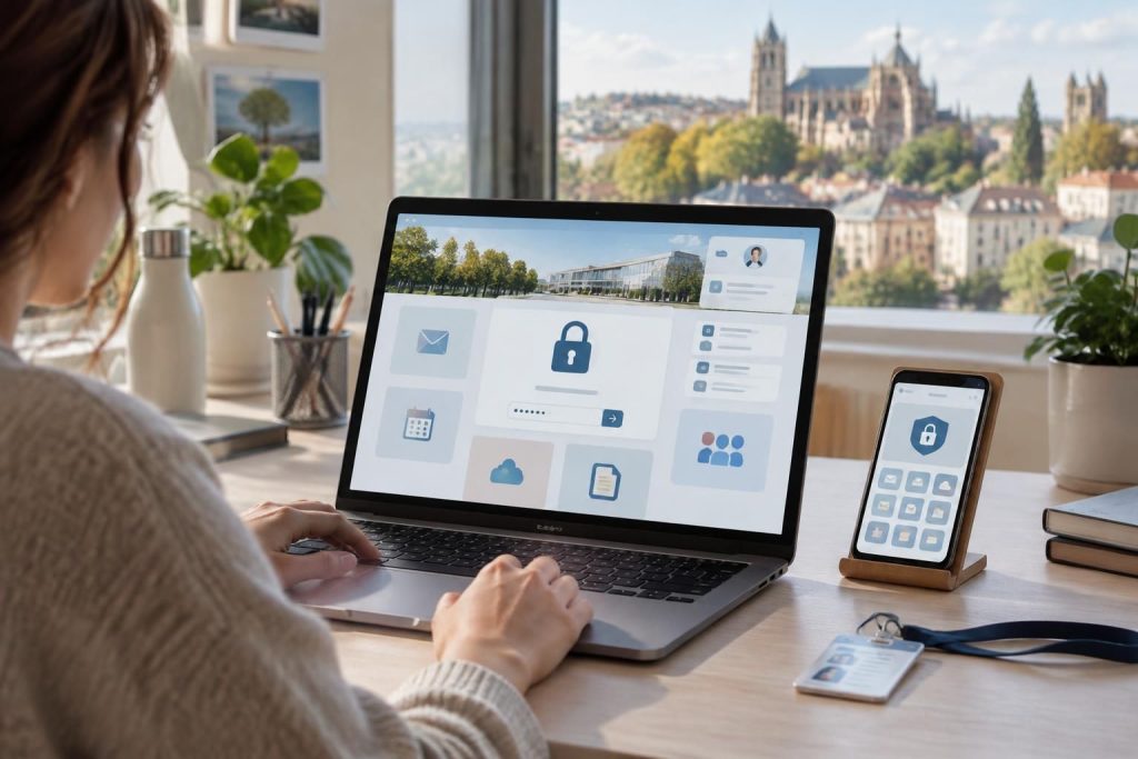 accédez à la messagerie convergences poitiers, authentifiez-vous et retrouvez les services de l’intranet en quelques étapes.