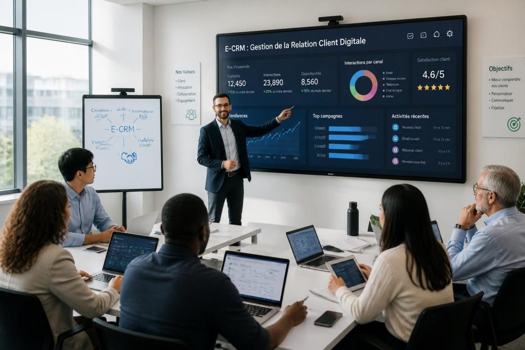 découvrez les fondamentaux du e-crm pour optimiser la gestion de la relation client digitale et améliorer la fidélisation grâce à notre cours complet et pratique.