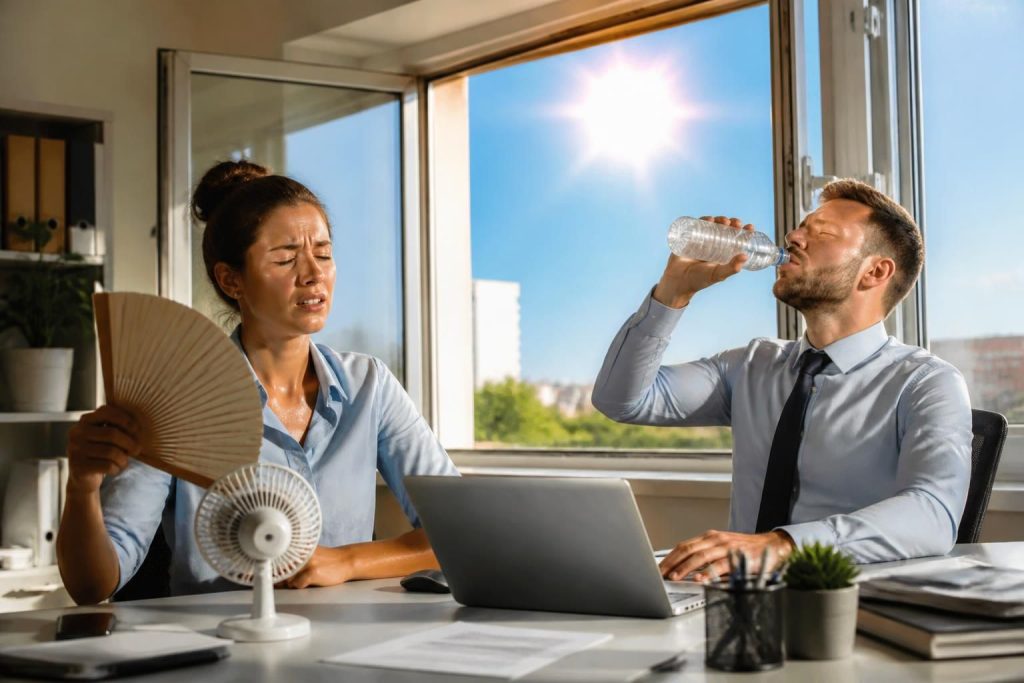découvrez ce que la loi prévoit concernant le droit de retrait au travail en cas de chaleur excessive et de canicule, pour garantir la sécurité des salariés.