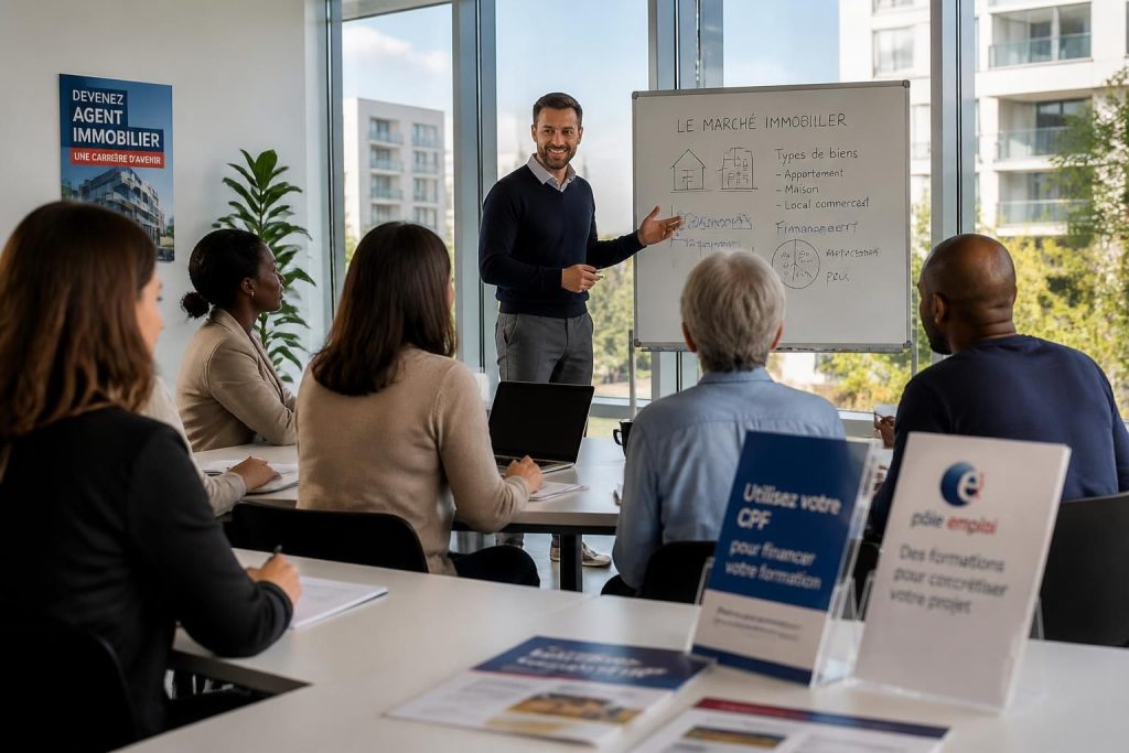 découvrez les différentes options pour suivre une formation d'agent immobilier, que ce soit avec le cpf, via pôle emploi ou sans diplôme requis. préparez votre avenir professionnel efficacement.