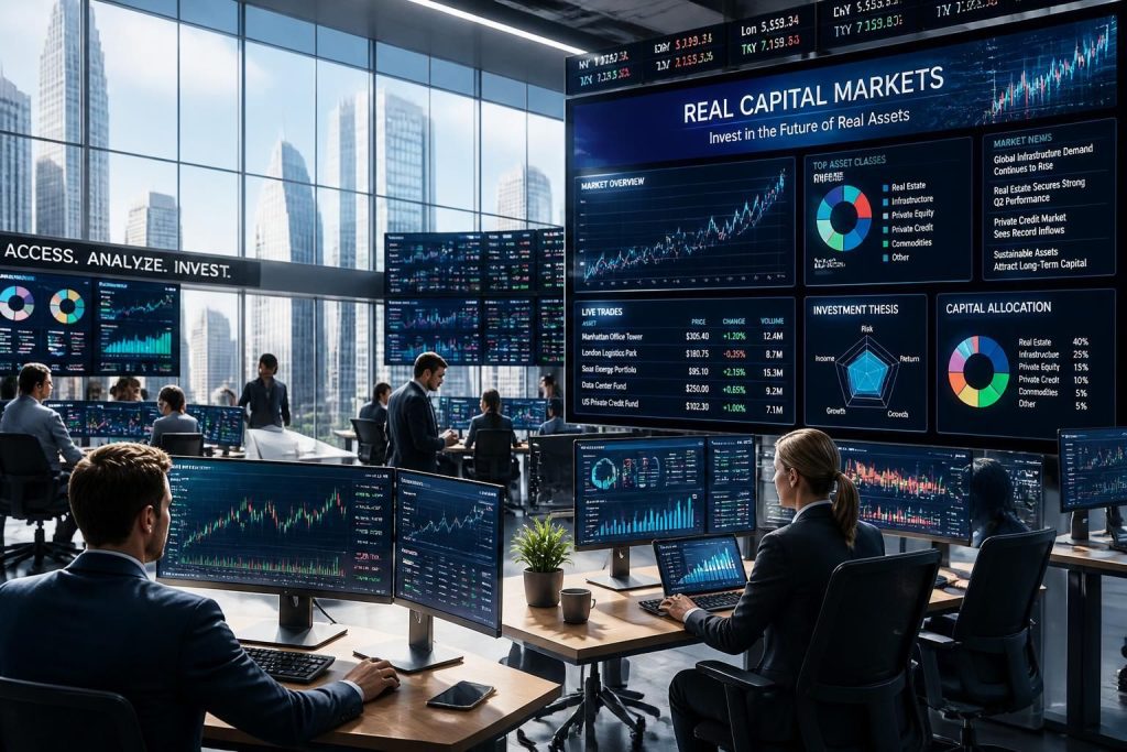 découvrez real capital markets : accédez à ses fonctionnalités, explorez ses outils avancés et obtenez toutes les informations essentielles sur cette plateforme de transactions immobilières.