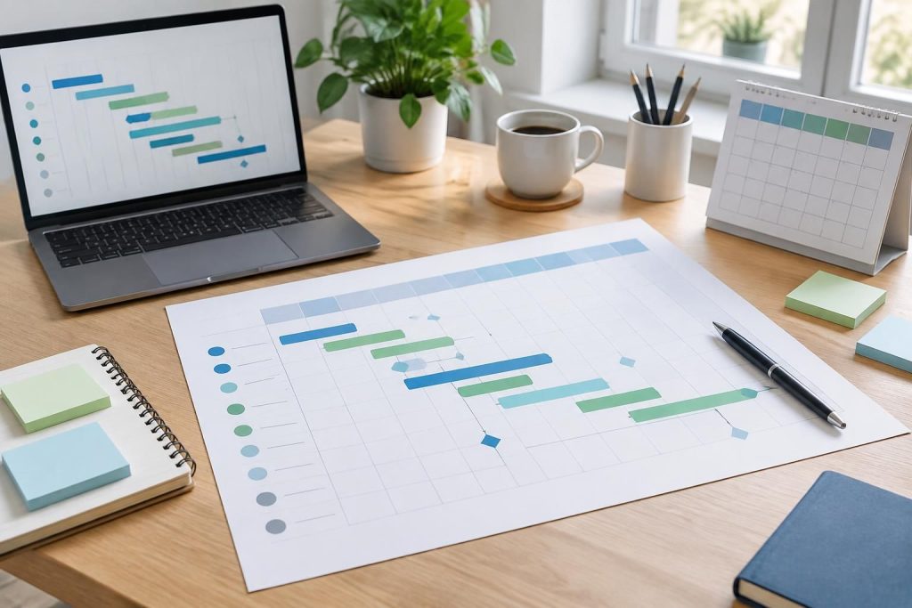téléchargez gratuitement un exemple simple de rétroplanning pour planifier vos projets, organiser les étapes et respecter les délais.