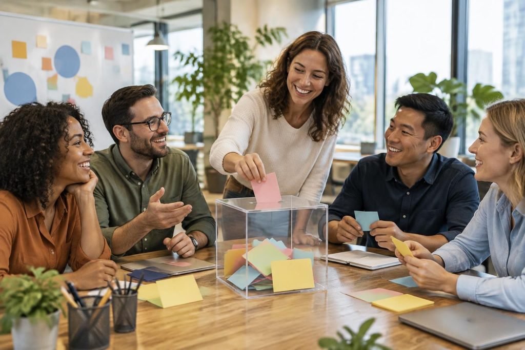 découvrez comment les boîtes à idées en entreprise stimulent l’innovation, favorisent l’engagement des collaborateurs et font émerger des solutions concrètes.