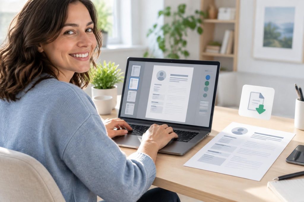 créez facilement un cv professionnel en ligne, gratuitement et sans inscription, puis téléchargez-le au format pdf en quelques clics.
