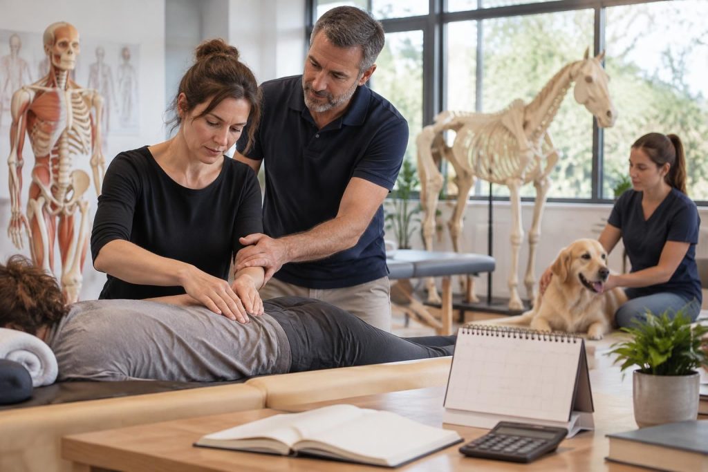 Formation ostéopathe : prix, durée et options pour animalier ou reconversion