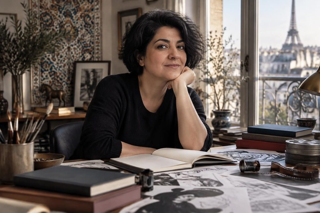 Marjane Satrapi : biographie, actualités et liens personnels